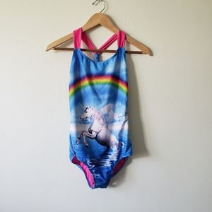 🦄 unicorn Swimsuit Girls size XL Halloween?